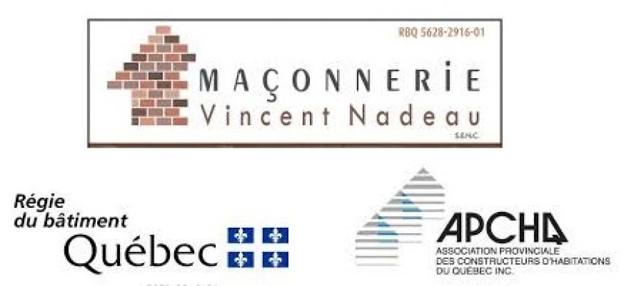 Maçonnerie Vincent Nadeau Estrie Logo